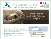 Tablet Screenshot of northside-vet.com
